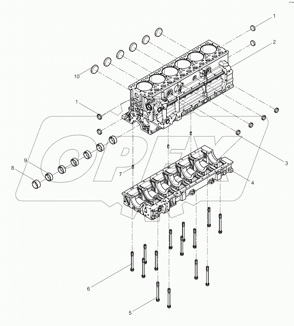  Сrankcase pre-assembly