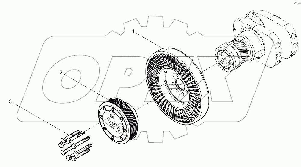  Crankshaft Pulley Group