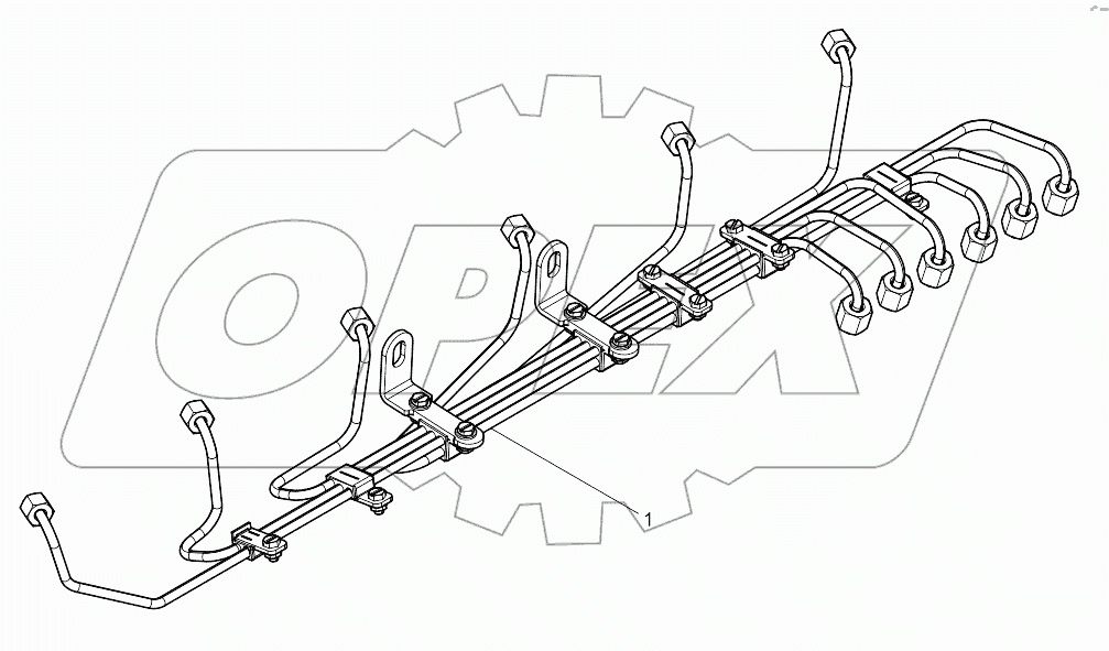  High Pressure Fuel Pipe Group