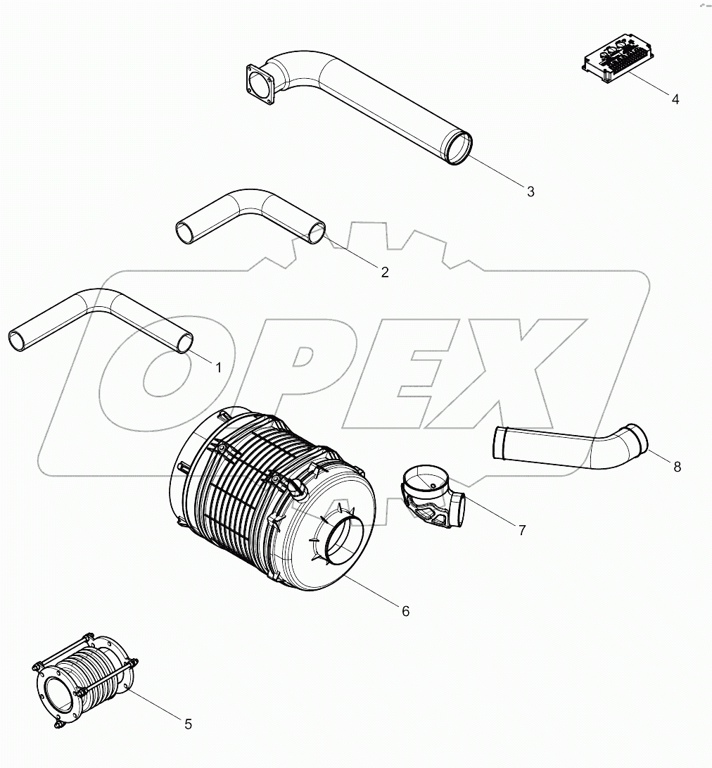  Packing Box Chassis Parts Group