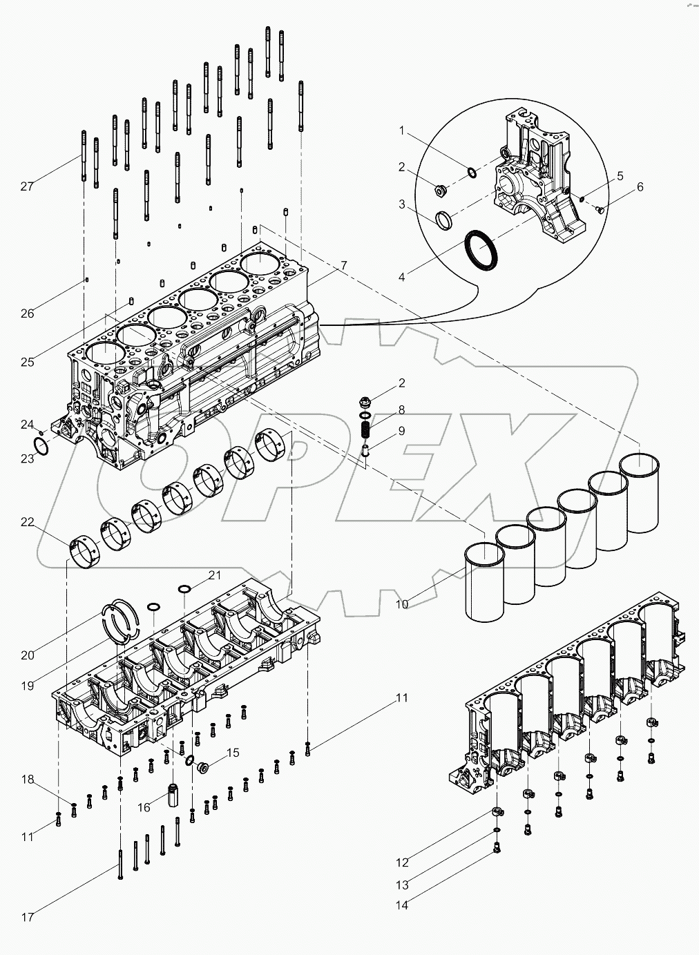  Engine Block Group