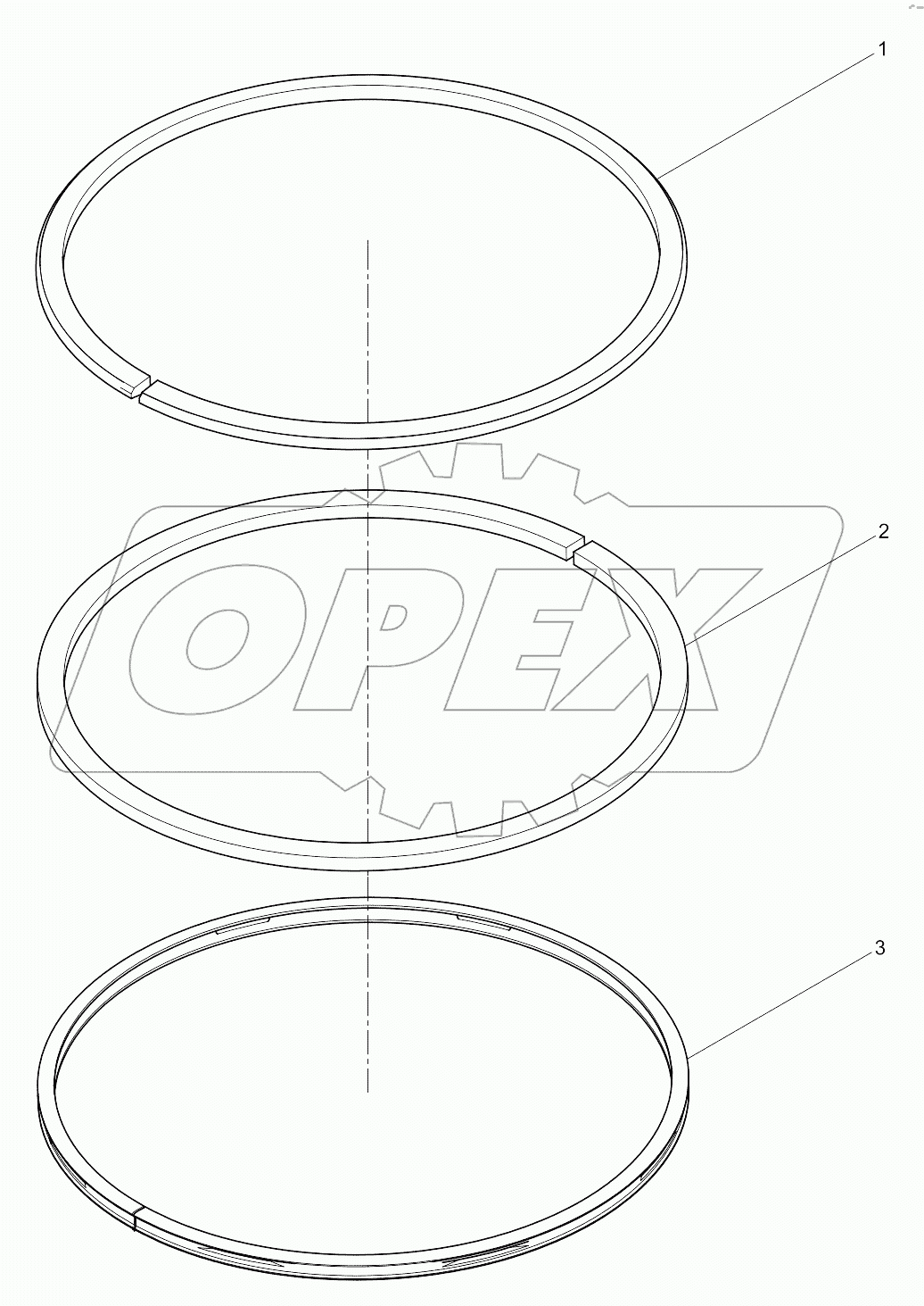  Piston Ring Set