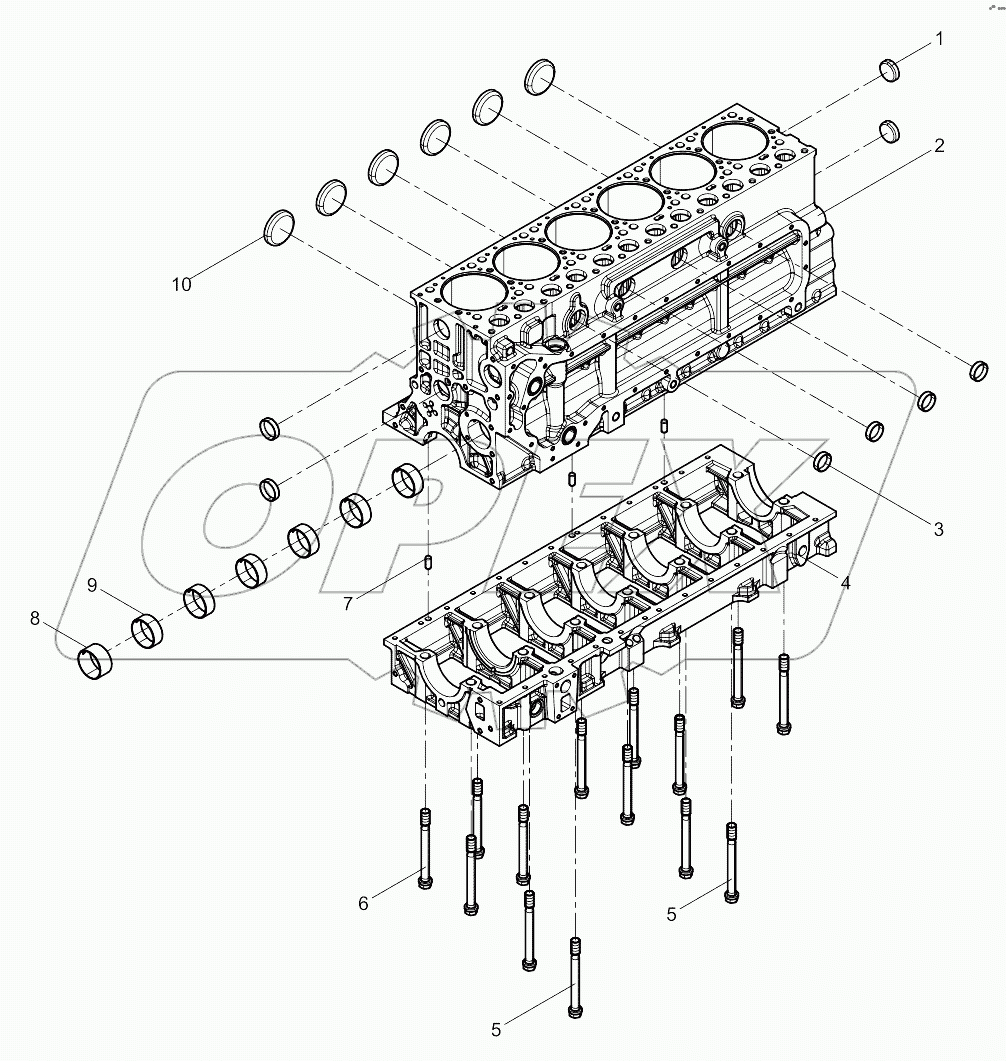  Cylinder Block Preassembly