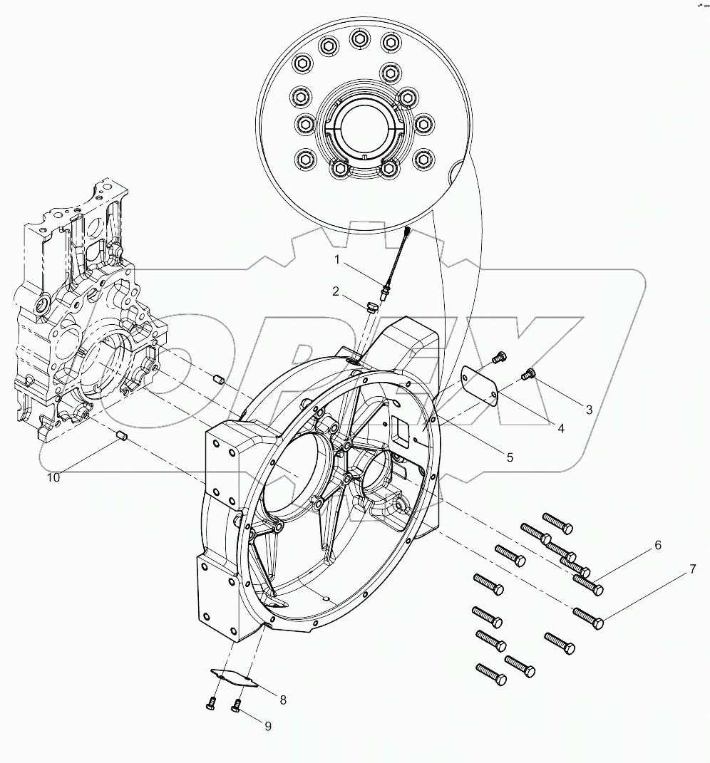 Flywheel Housing Group