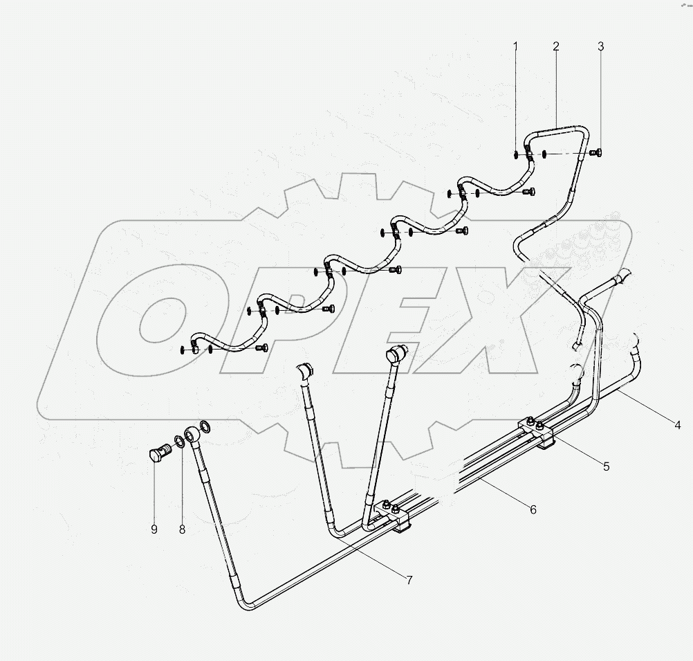  Low Pressure Fuel Pipe Group
