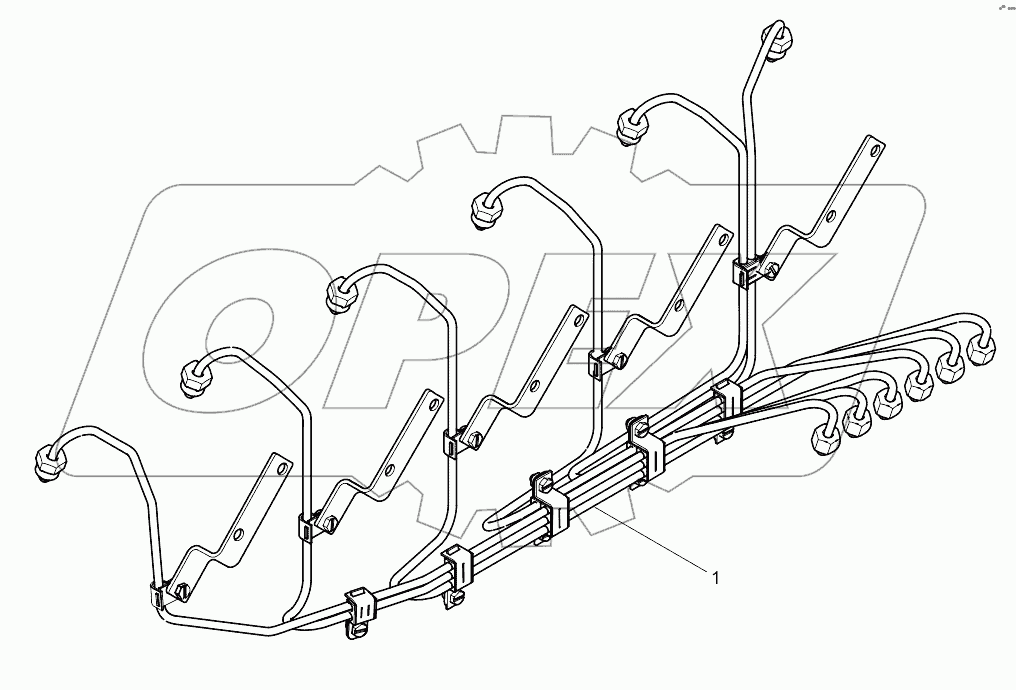  High Pressure Fuel Pipe Group