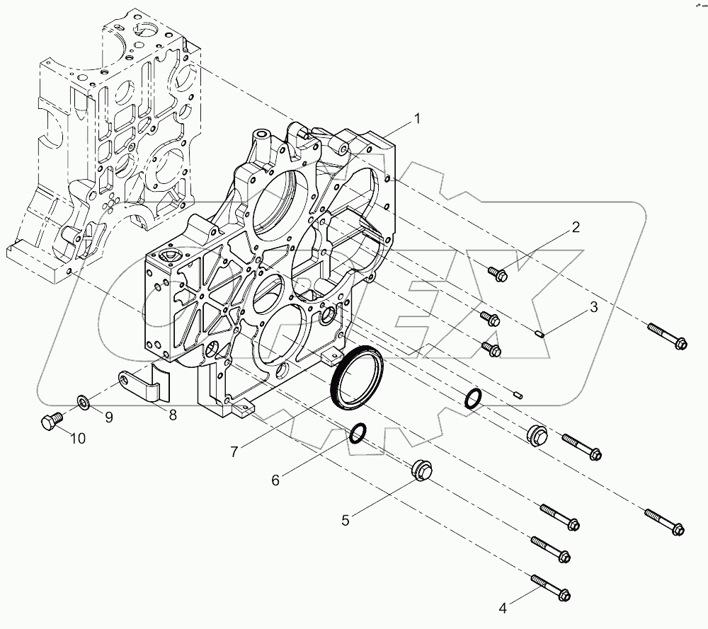  Timing Gear Housing Group