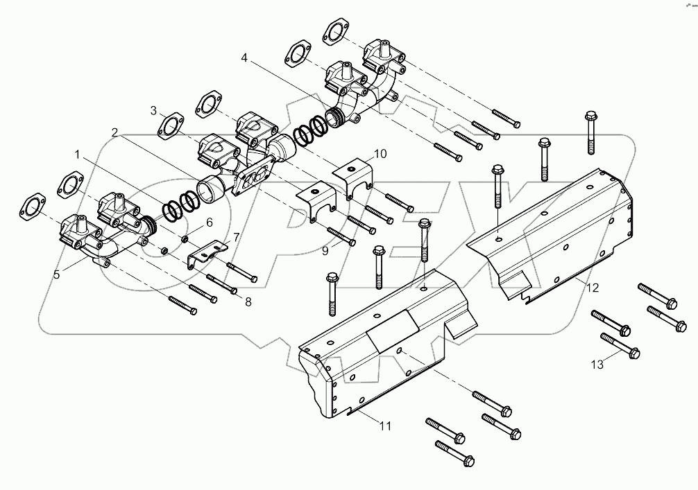  Exhaust Manifold Group