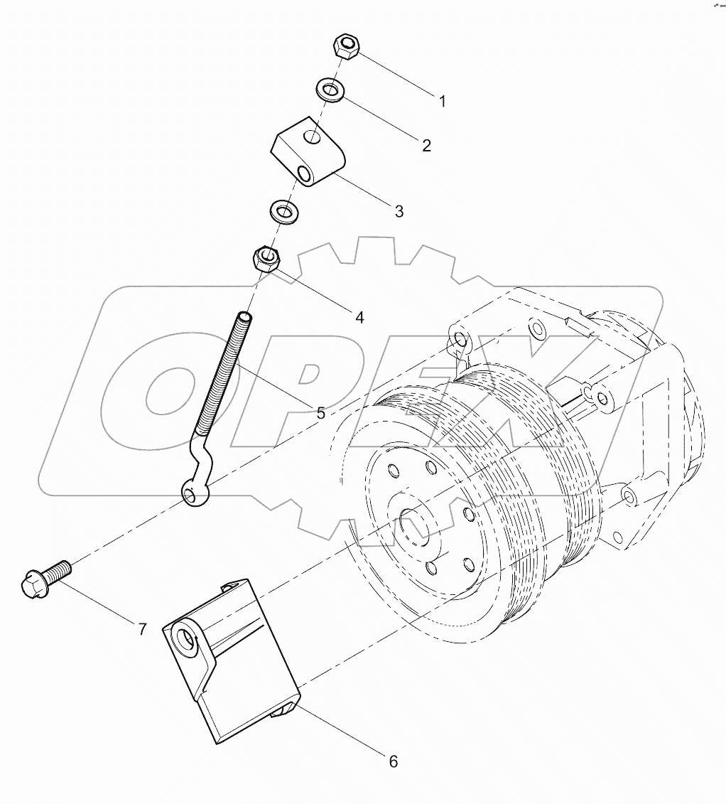  Alternator Bracket Group