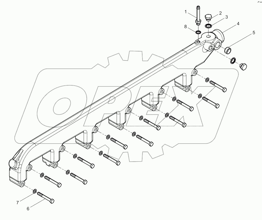  Water Outlet Pipe Group