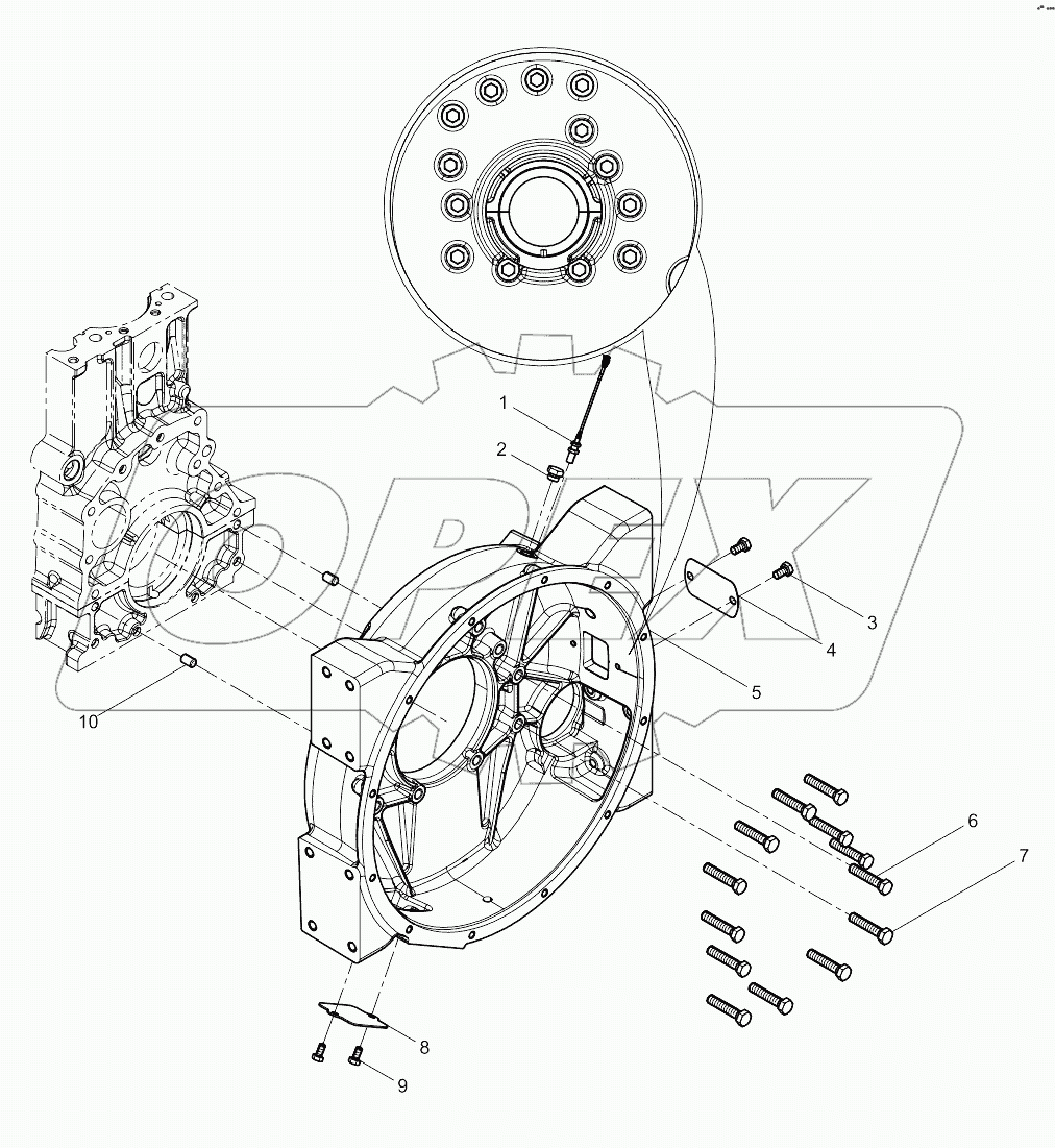  Flywheel Housing Group
