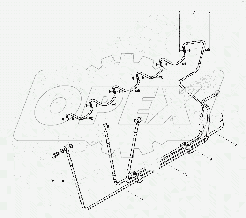  Low Pressure Fuel Pipe Group