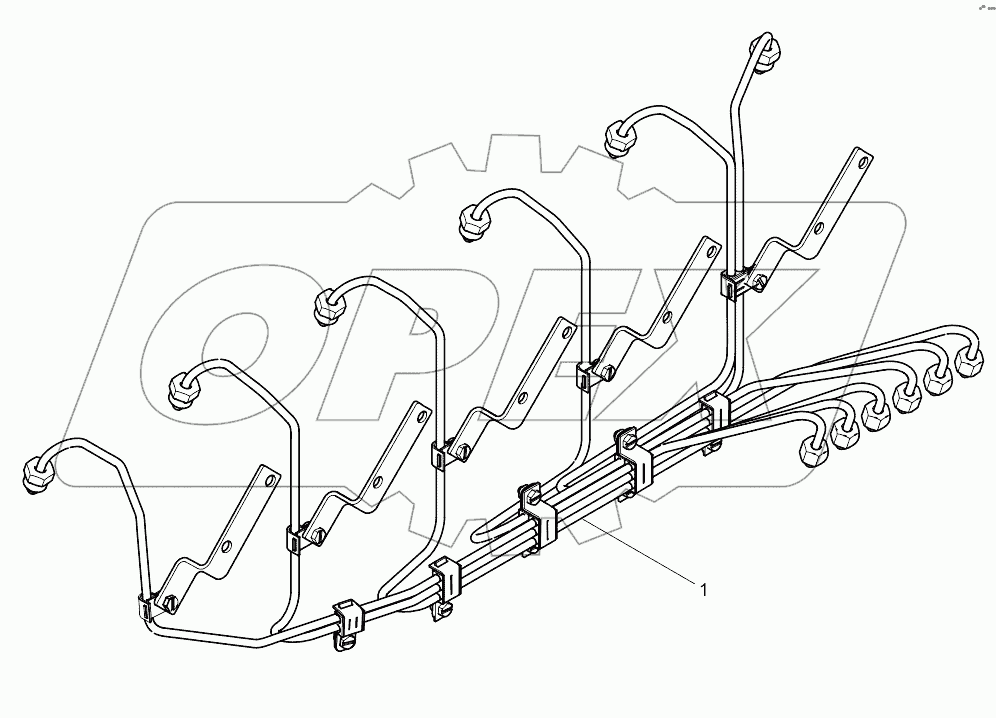  High Pressure Fuel Pipe Group