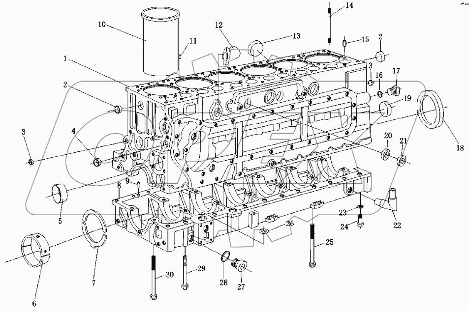 Корпус цилиндра, часть 1