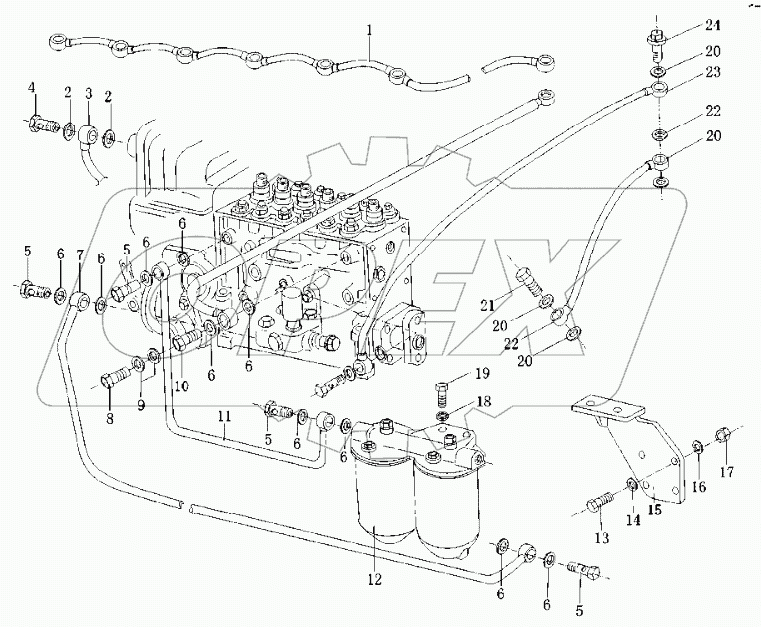 Топливные трубы