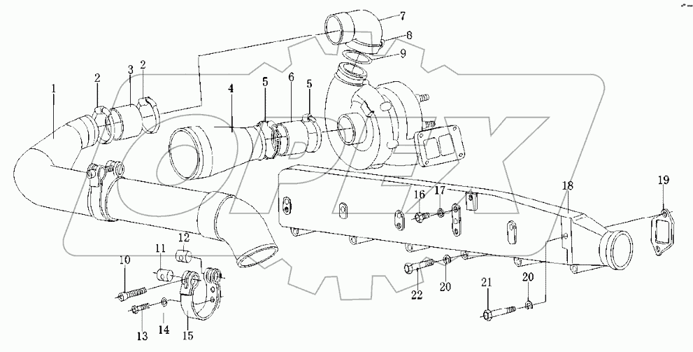 Проводы подачи воздуха и выхлопа, часть 2