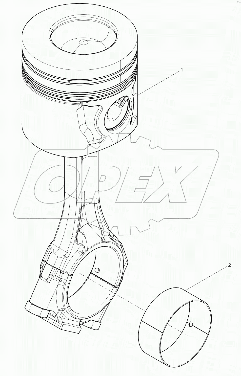 Piston and Connecting Rod Group