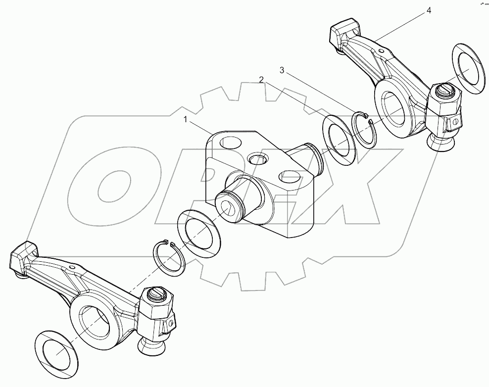 Rocker Arm Bracket Assembly