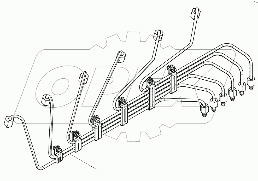 High Pressure Fuel Pipe Group