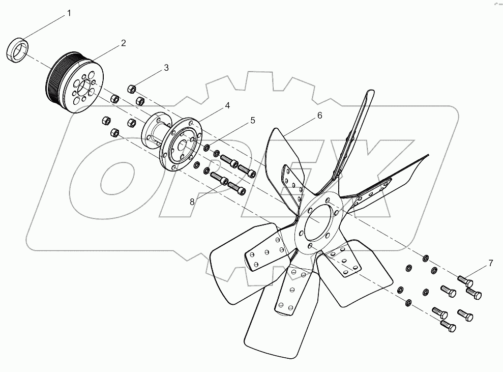 Water Pump Pulley Assembly