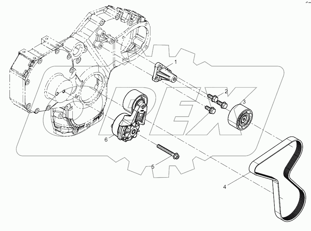 Tensioner And Belt Group