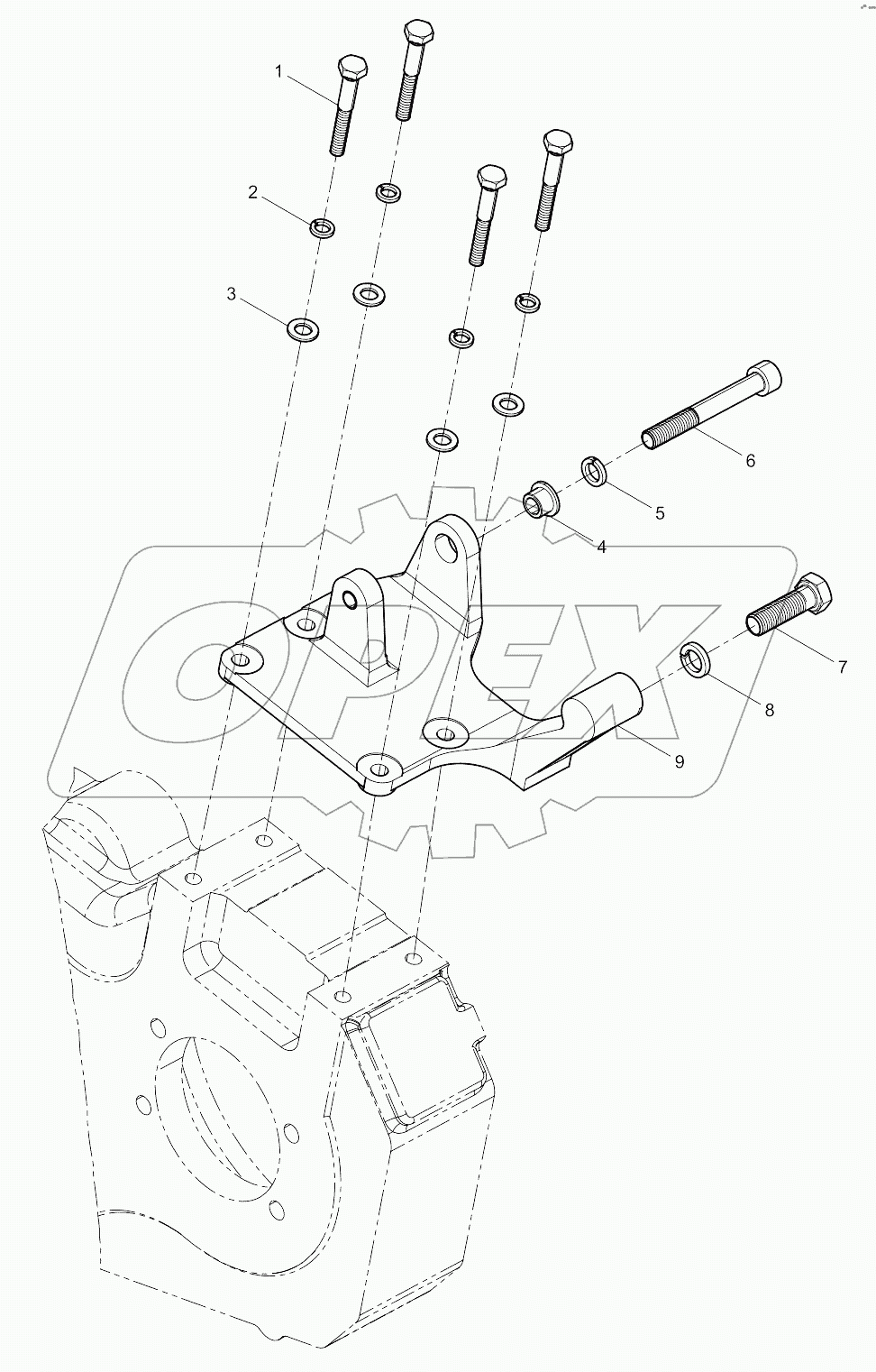 Alternator Bracket Group