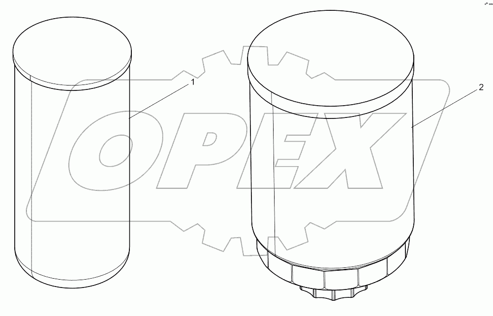 Spare Parts Attached to Engine Group