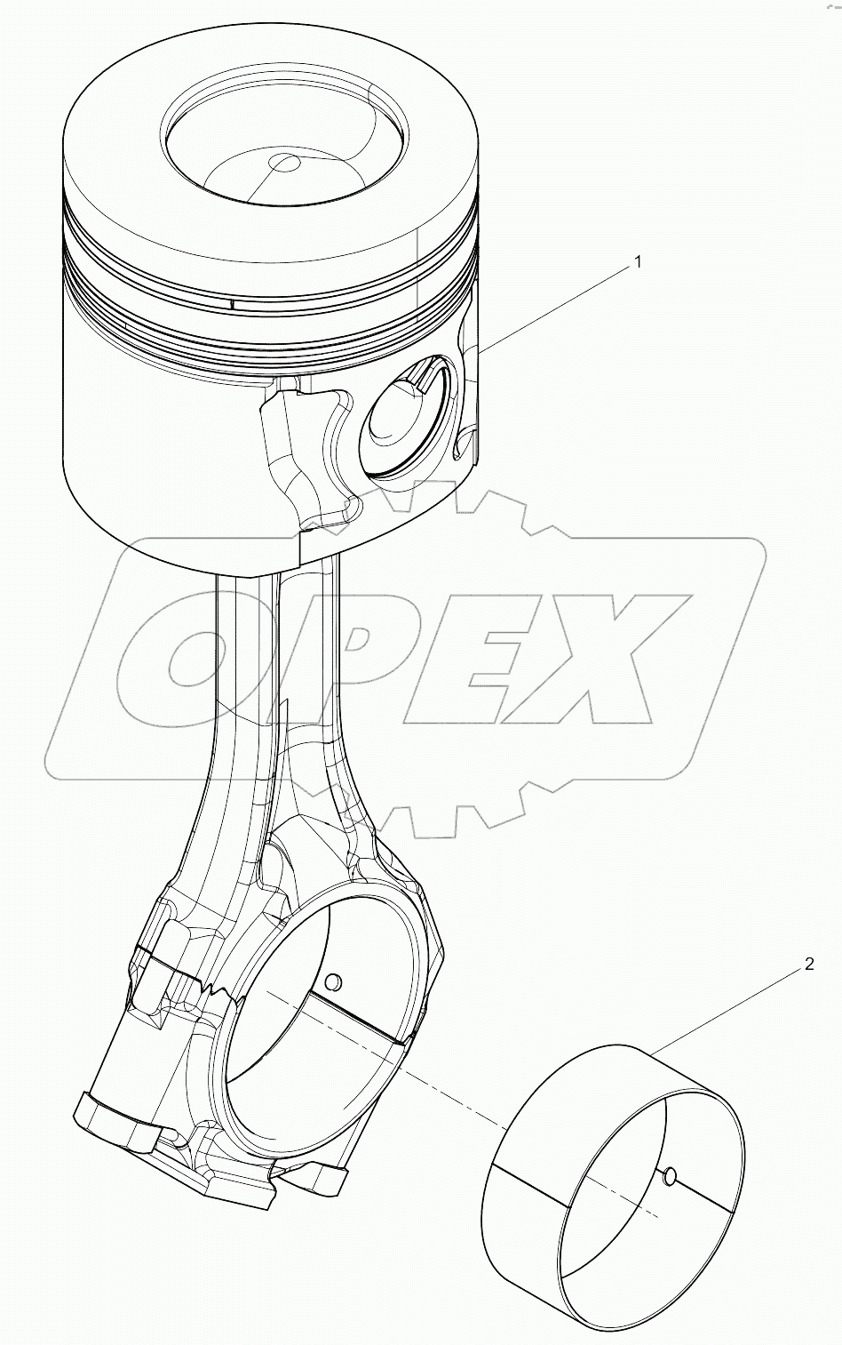 Piston and Connecting Rod Group