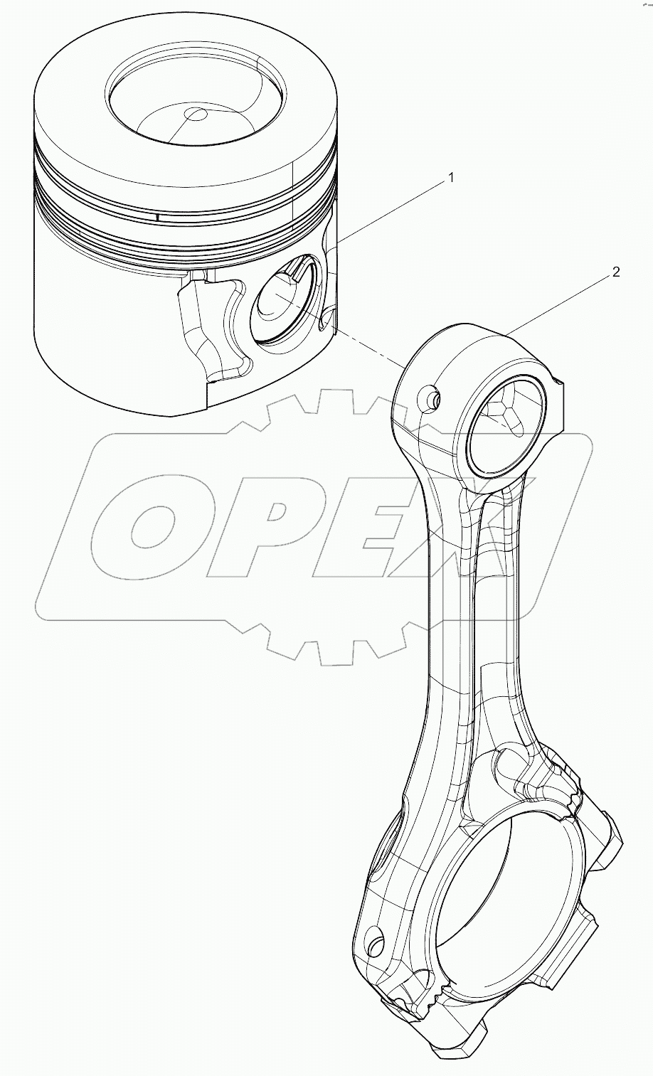 Piston and Connecting Rod Group