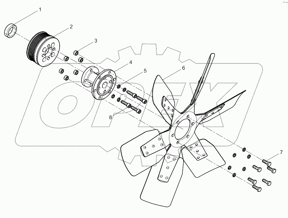 Water Pump Pulley Assembly