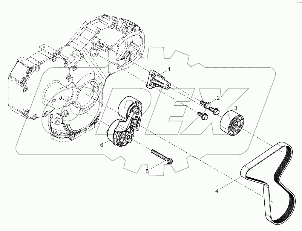 Tensioner And Belt Group