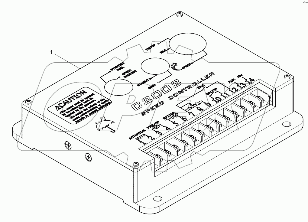 Packing Box Chassis Parts Group