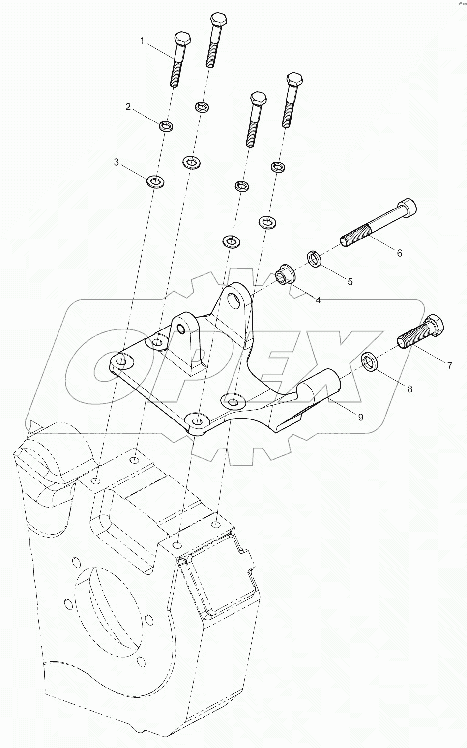 Alternator Bracket Group