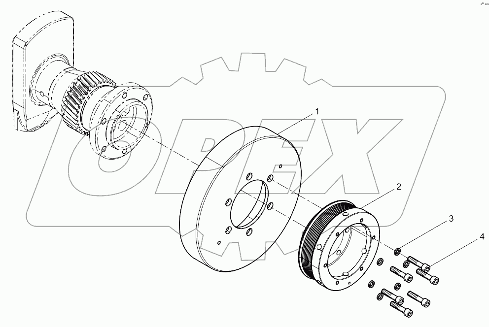 Crankshaft Pulley Group