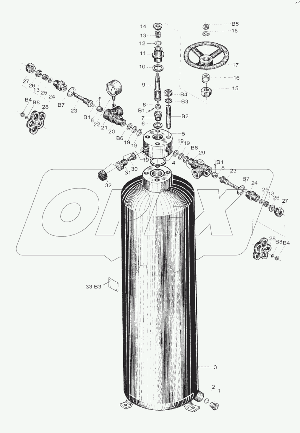  Starting Air Tank Assembly