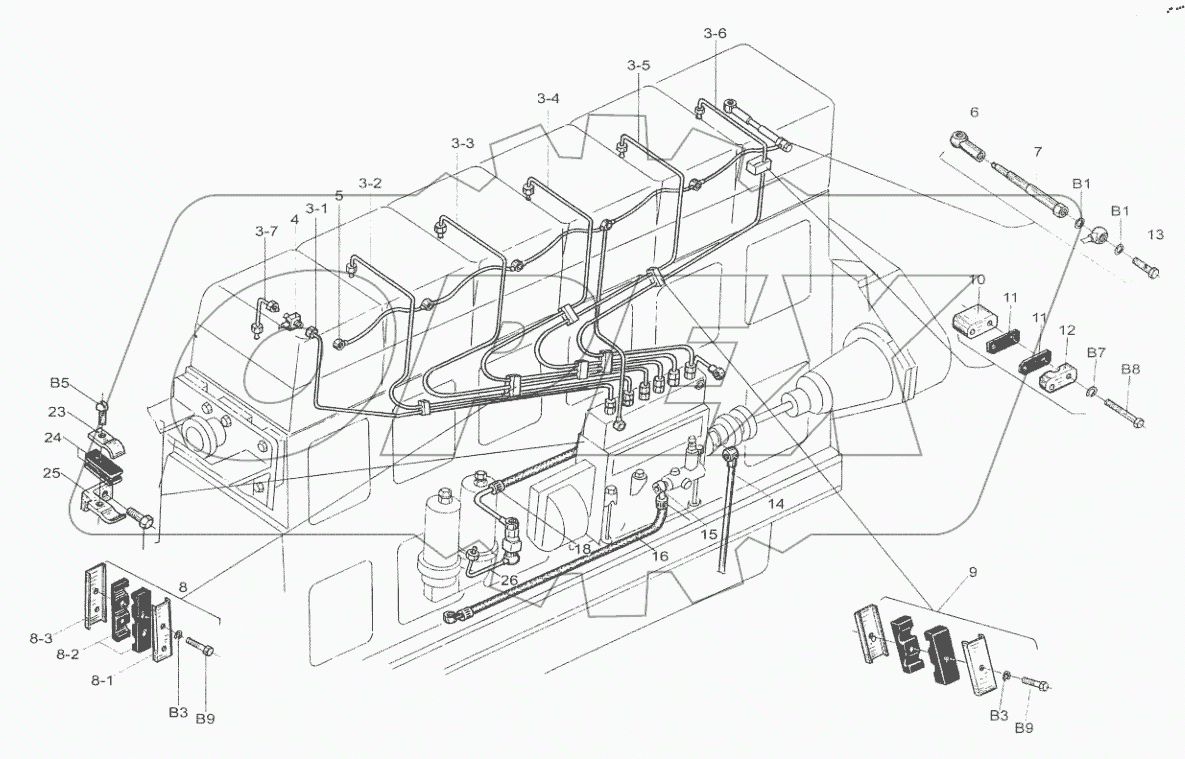  Fuel Piping Assembly