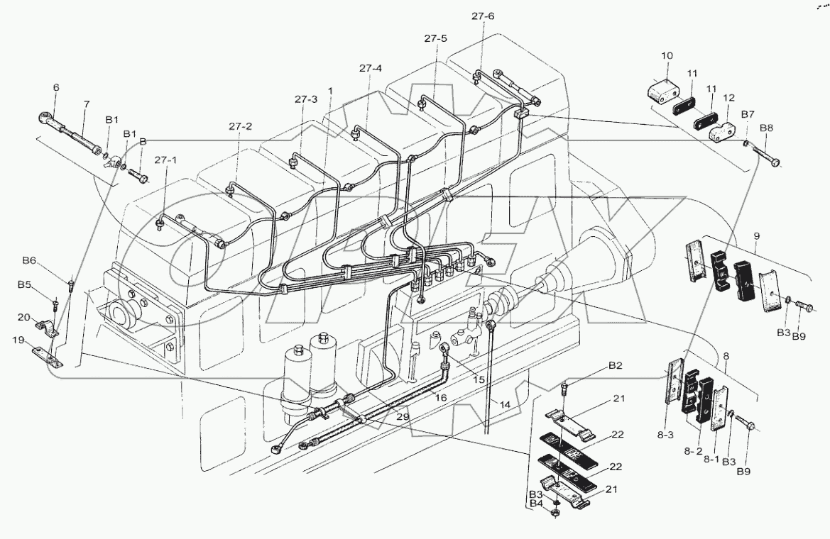  Fuel Piping Assembly