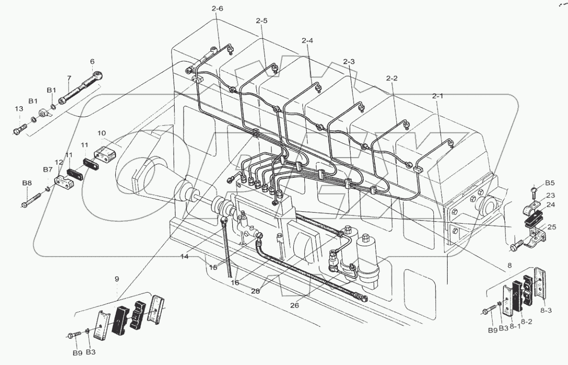  Fuel Piping Assembly