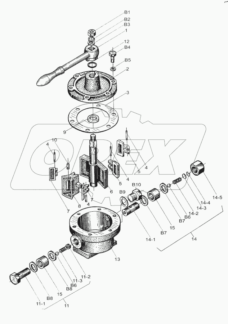  Hand Oil Pump Assembly