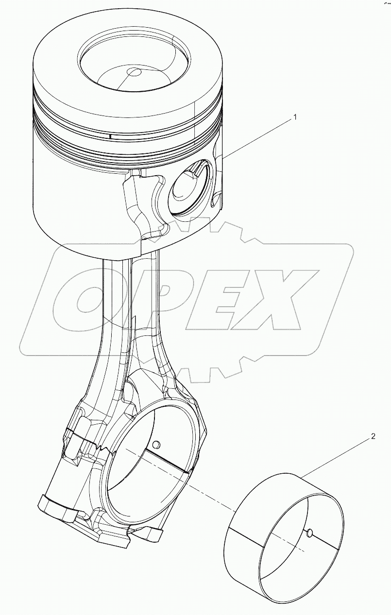 Piston and Connecting Rod Group