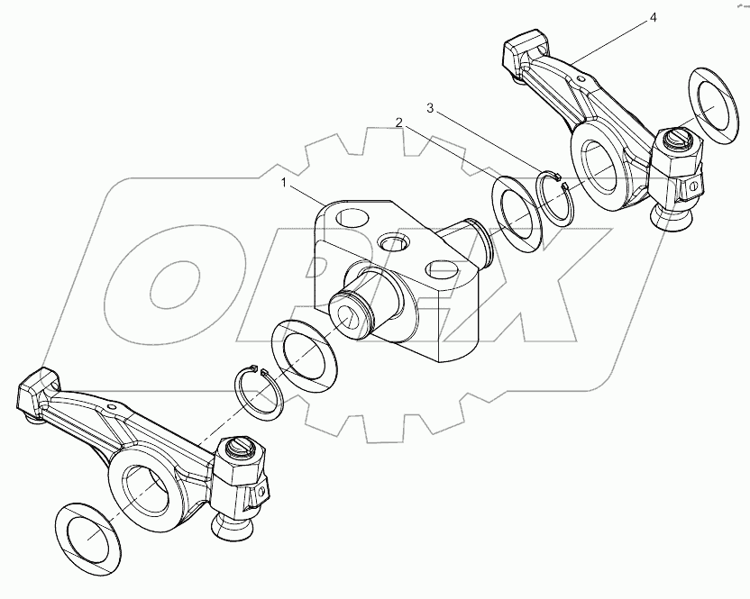 Rocker Arm Bracket Assembly