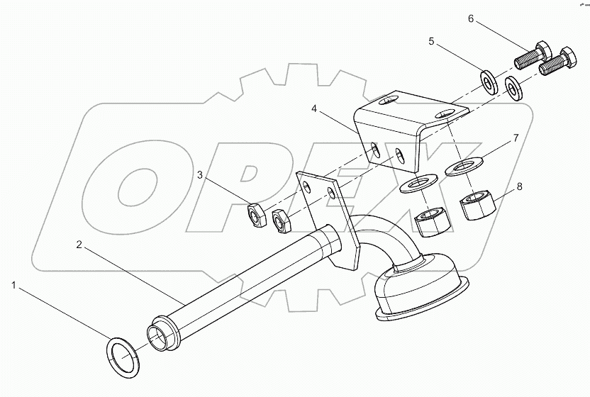 Oil Inlet Pipe Assembly
