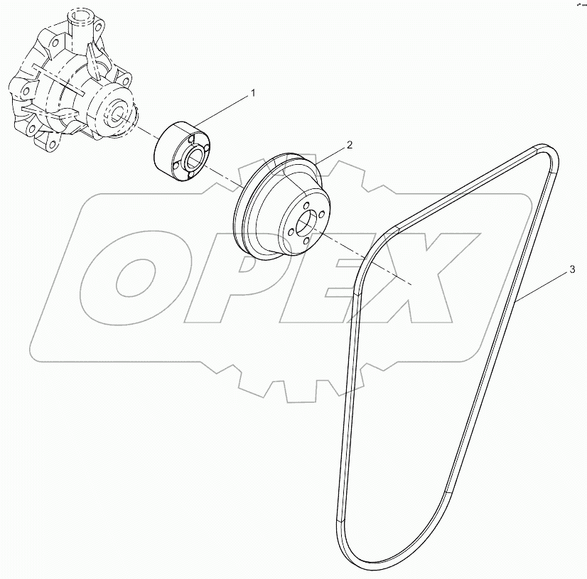 Water Pump Pulley Assembly