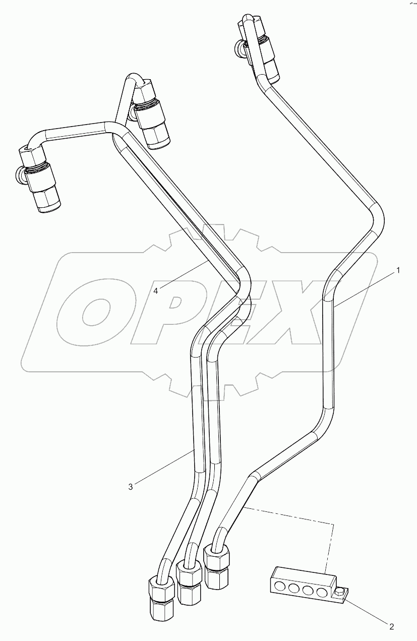 High-pressure Fuel Pipe Assembly