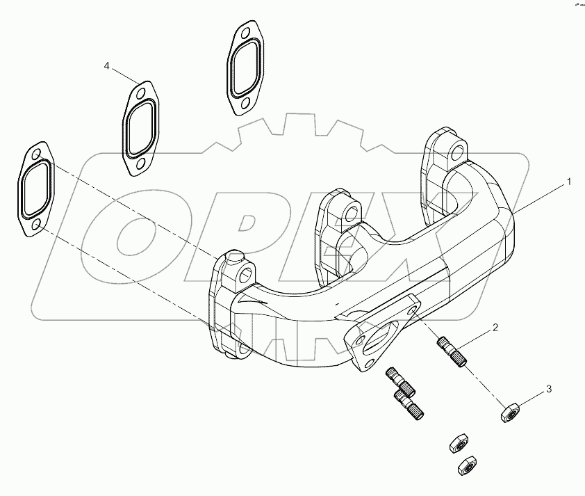 Exhuast mainfold Assembly