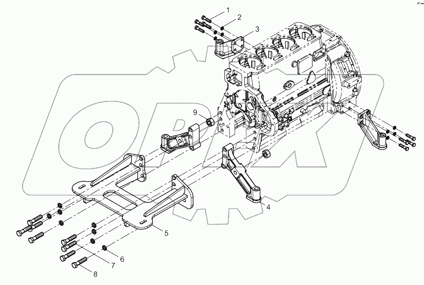 Engine Bracket Group