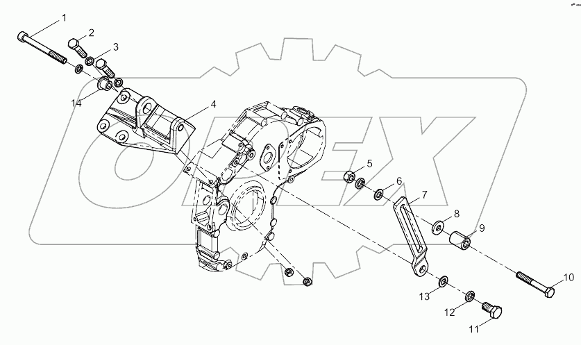 Alternator Bracket Assembly
