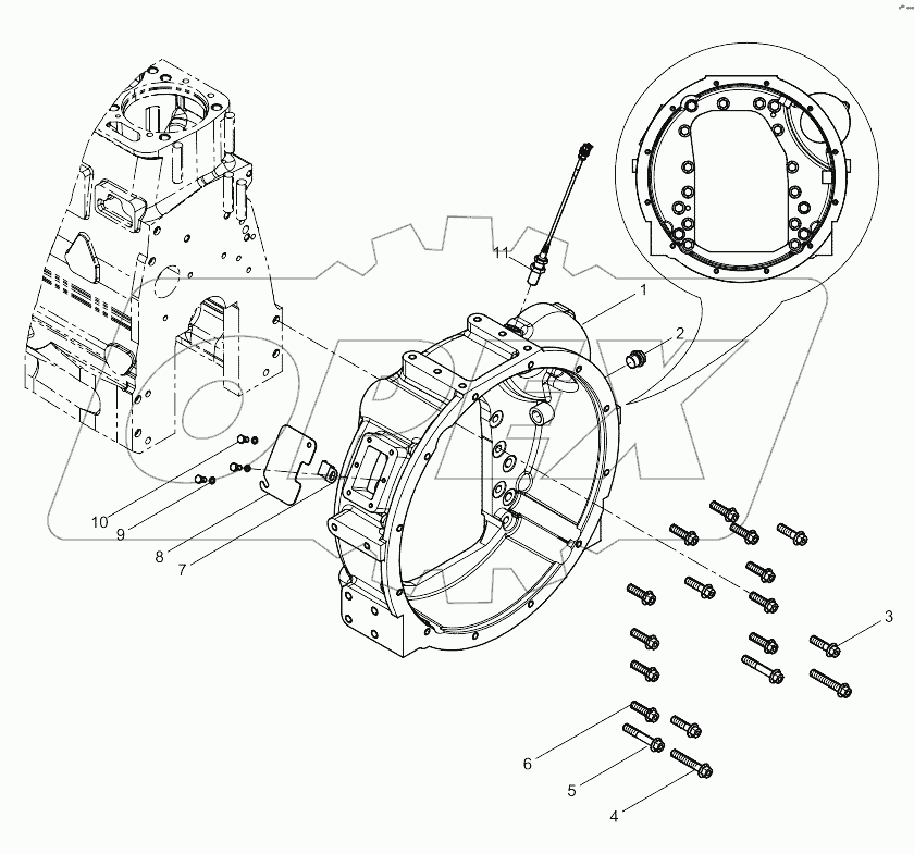 Flywheel Housing Group