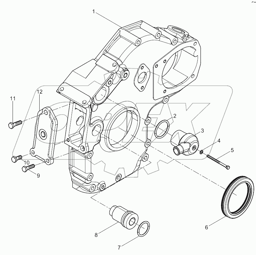 Front End Cover Subassemblу
