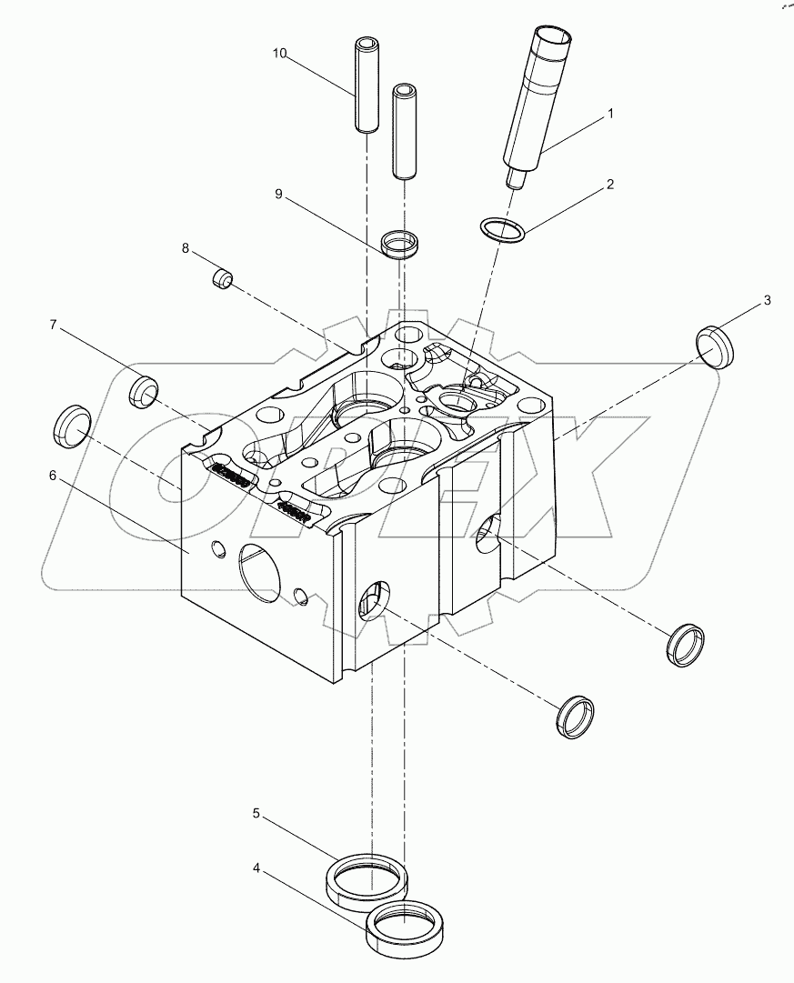  Cylinder head subassembly